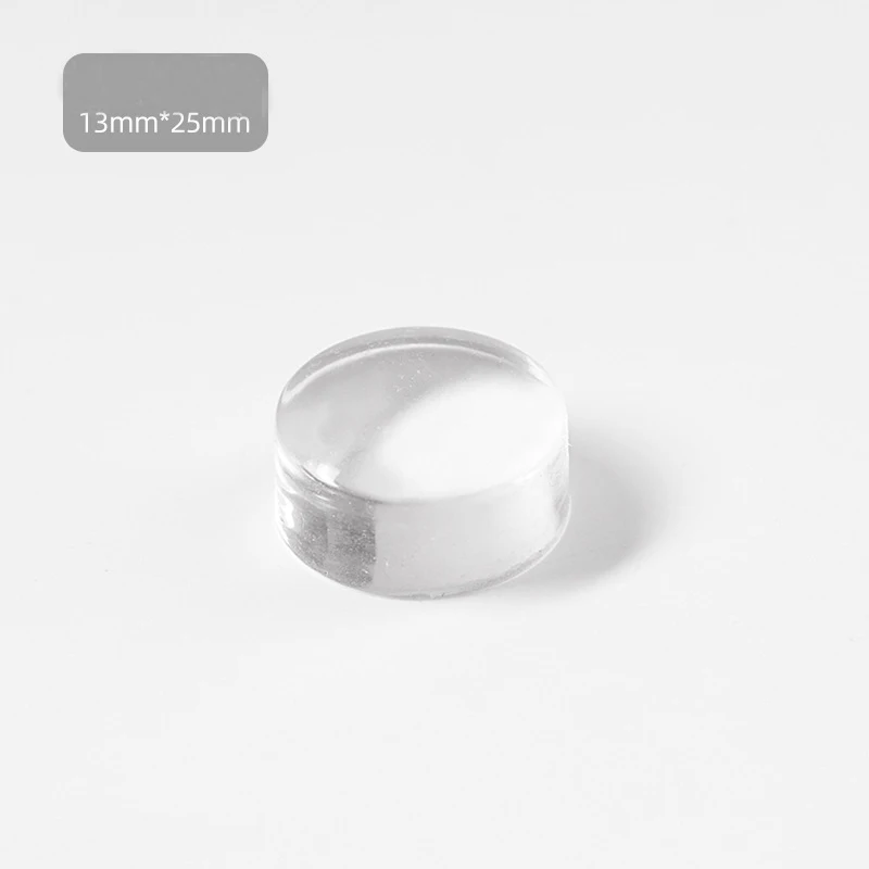 1Pc Clear Jelly Marshmallow Silicone Stamper 2.3/2.5cm Refill Head Replacement  Nail Stamping Tool For Manicure Design 5