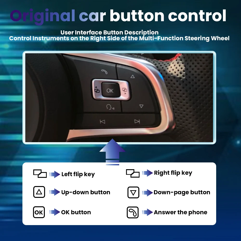 Panel de Instrumentos Digital Inalámbrico con Pantalla LCD de 10.25 Pulgadas y Resolución 1920*720P, Compatible con CarPlay y Android Auto, para Volkswagen Passat B7, CC, Magotan B7, Velocímetro, Navegación 4