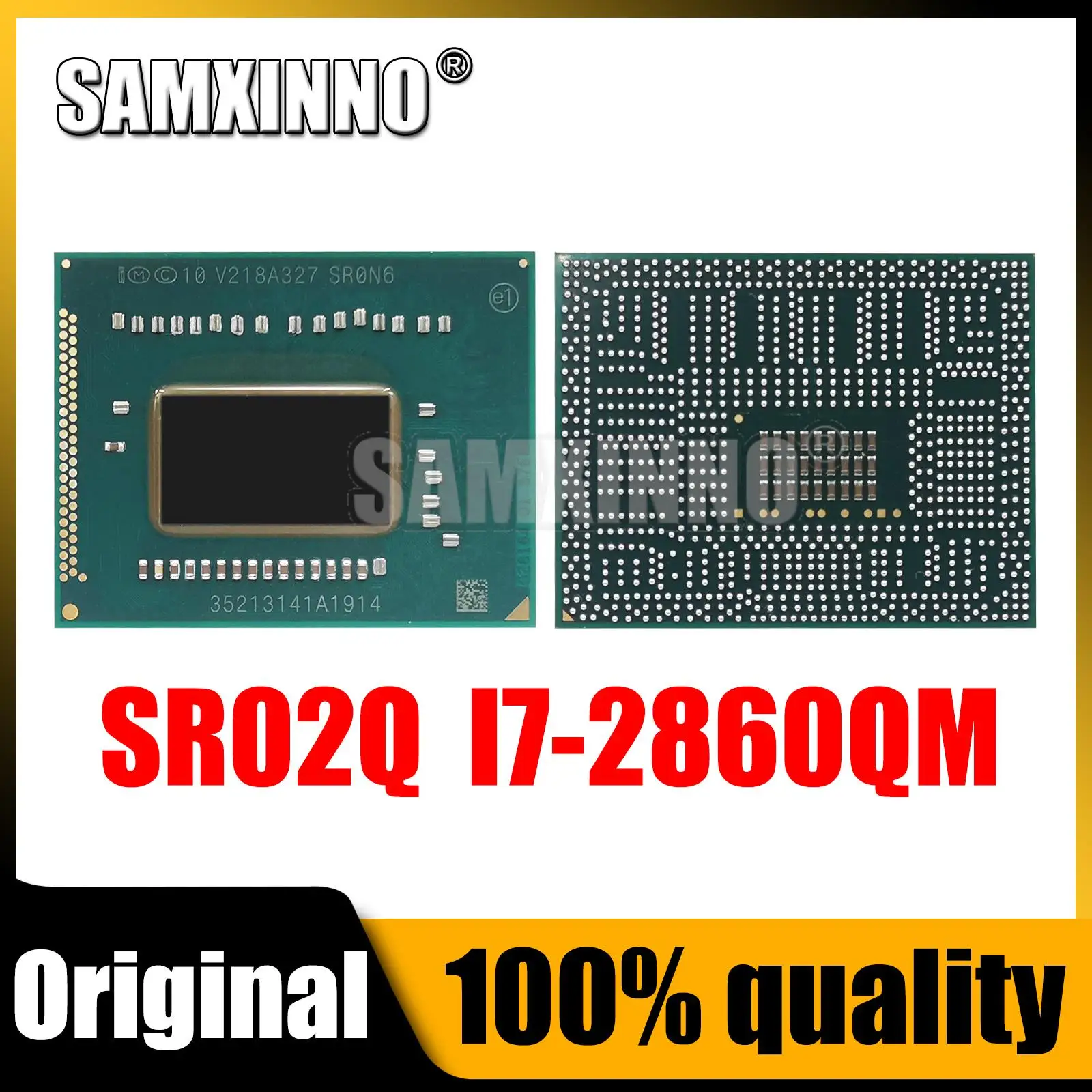 

100% test very good product SR02Q I7-2860QM BGA reball balls Chipset