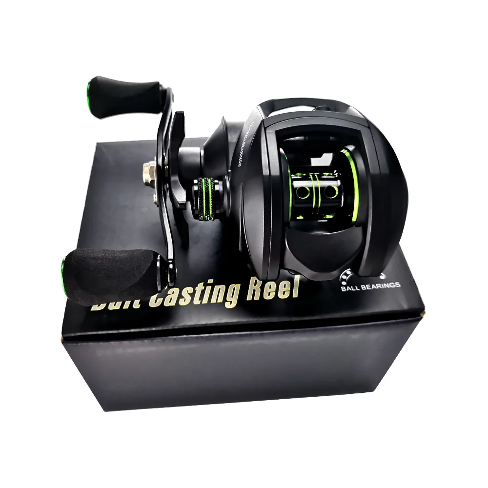 

JOF New Baitcasting Reel High Speed 8.1:1 Gear Ratio 17+1BB Fresh Saltwater Magnetic Brake System Ultralight Fishing Reel