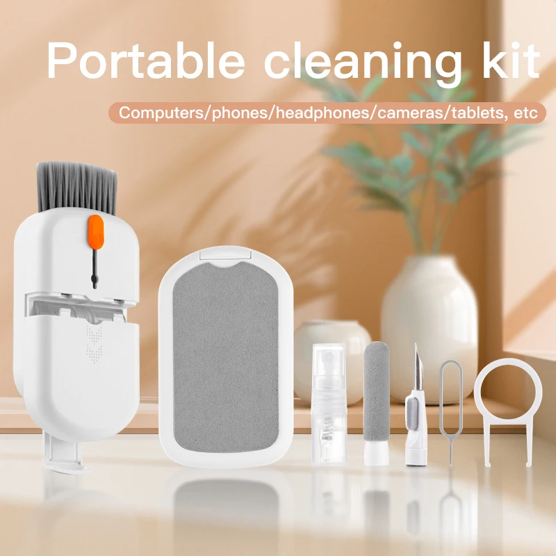10 in 1/20in 1 Keyboard Cleaning Brush Kit Earphone Cleaning Pen for Airpod 1 2 3 Cleaning Tool for Computer/MacBook/iPad/Camera 2