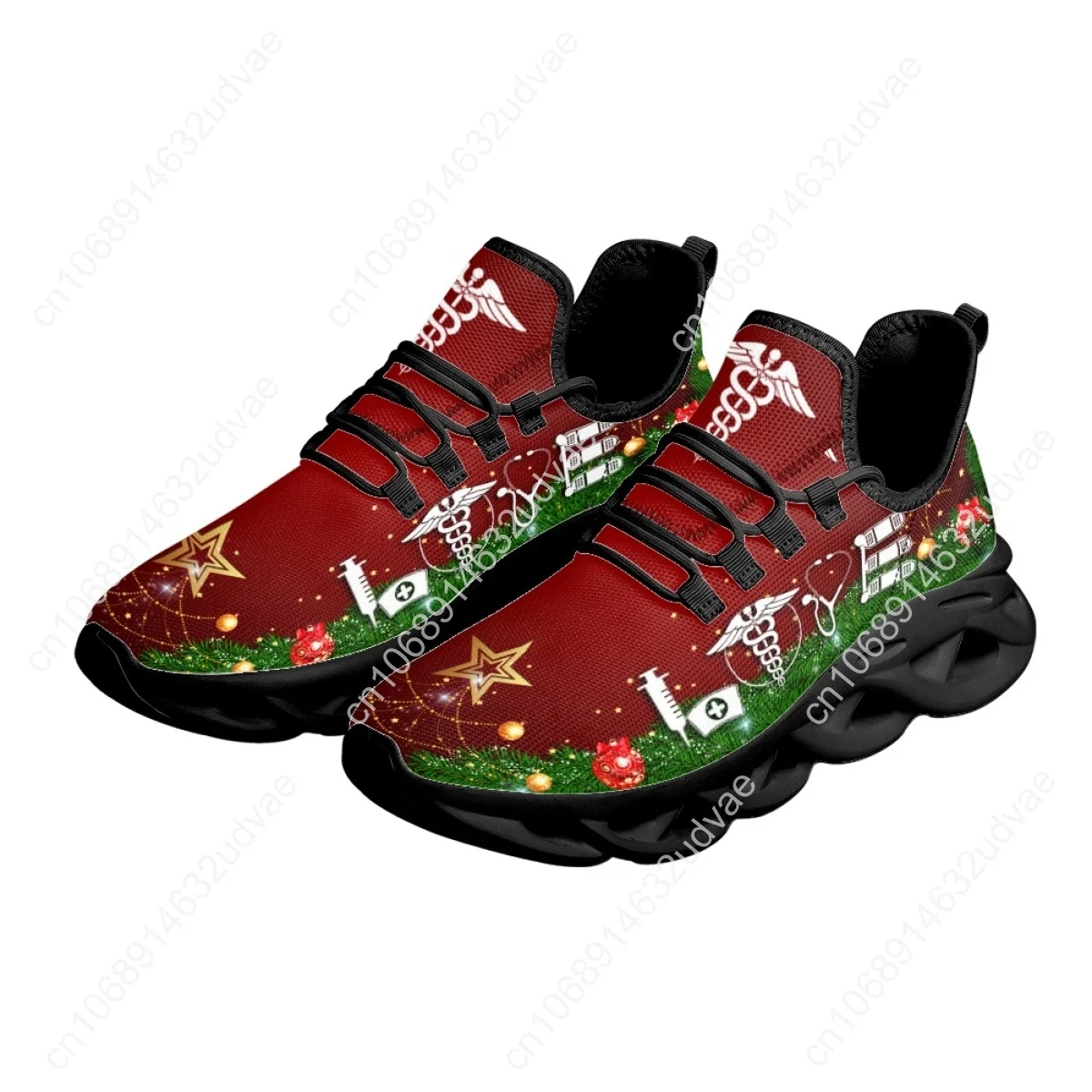 2023 Christmas Sneakers Anti-Slip Running Shoes EMT Medical Care Mesh Footwear Casual Cushion Shoes Christmas Gifts
