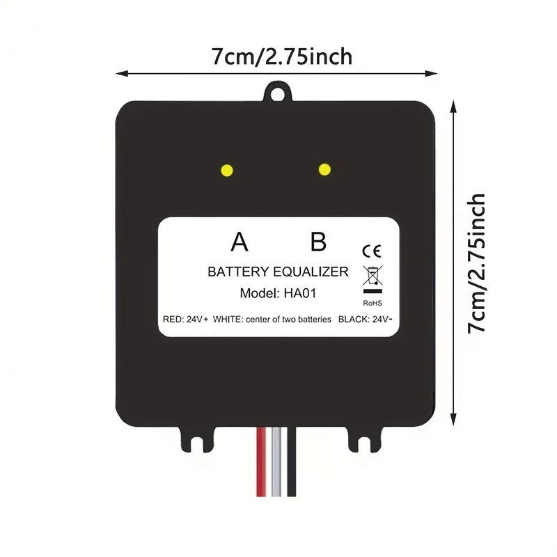 Advanced Battery Balancer for Multi-Voltage Lead-Acid and Lithium Battery Systems