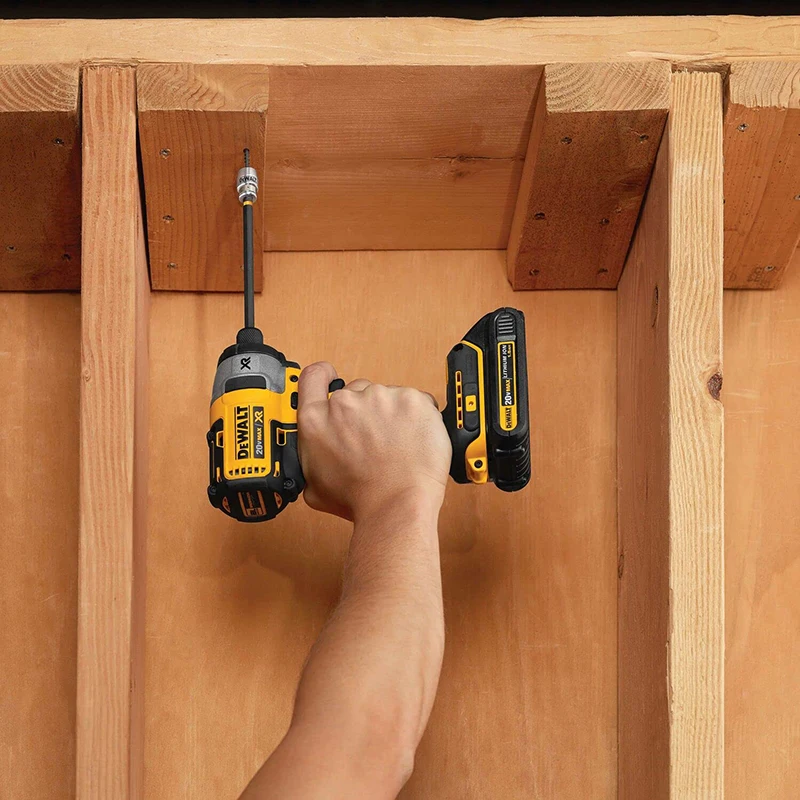 DEWALT  ڱ  ũ̹ Ʈ, ׳ƽ Ʈ Ȧ, ʸ ڼ,   帱 Ʈ, 6.35mm, 1/4 ġ