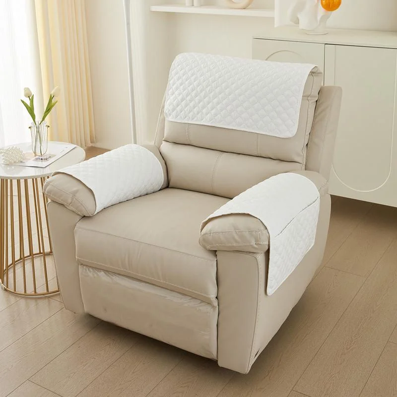 Housse de fauteuil - Protège assise avec poches - Housse canapé 191x224