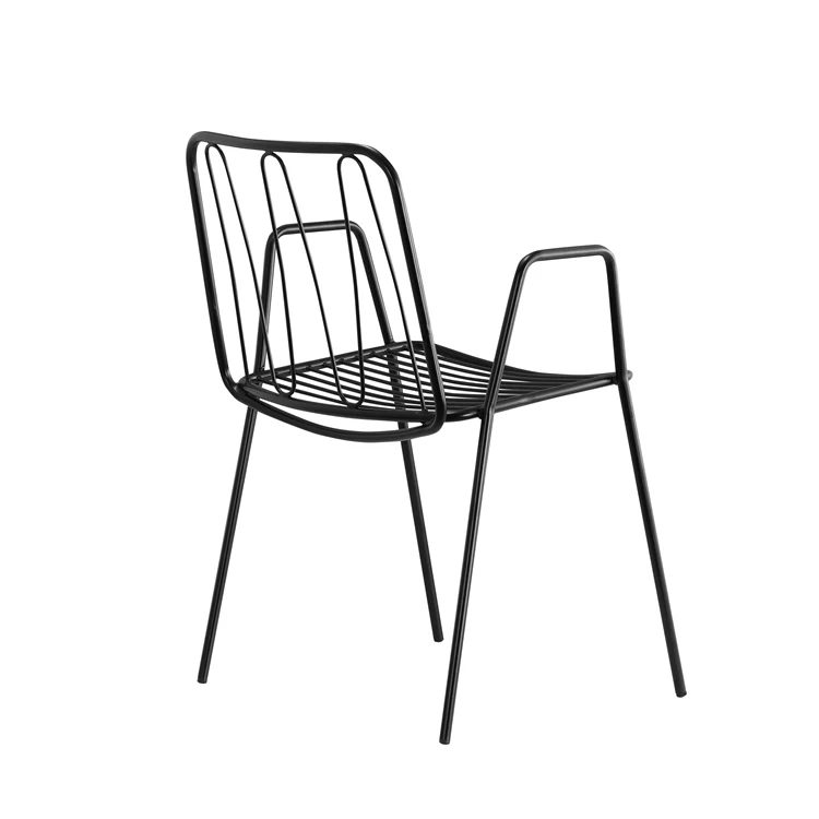 High Quality Chairs Hotel Dining Room Kitchen Chair Seat Metal Cafe Dining Chairs