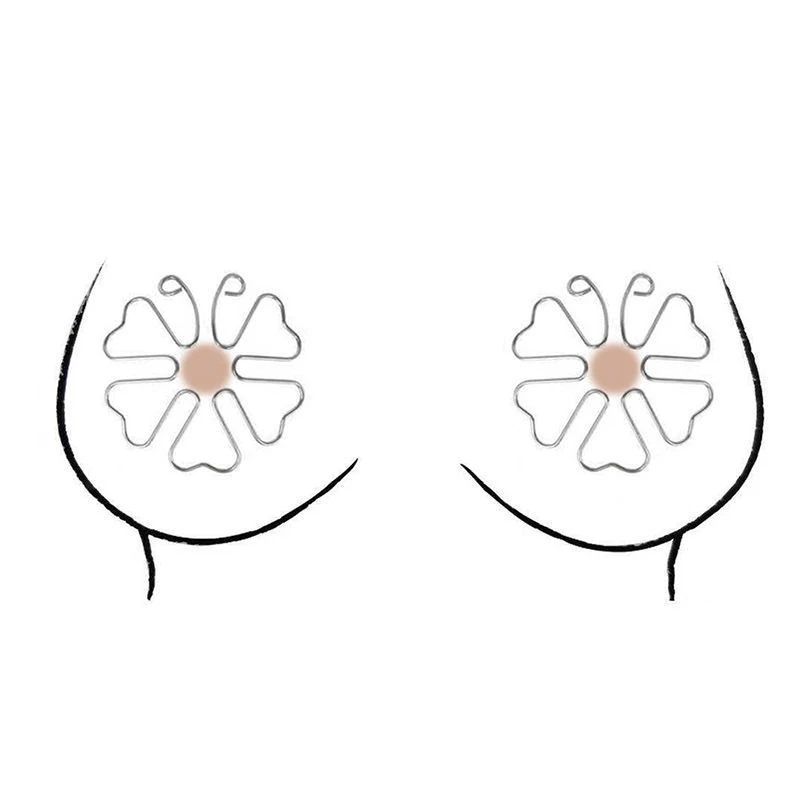 Stainless Steel butterfly Nipple Clamp Woman Breast Bdsm Small Bell Adult Fetish Flirting Teasing Sex Toys For Couples Game