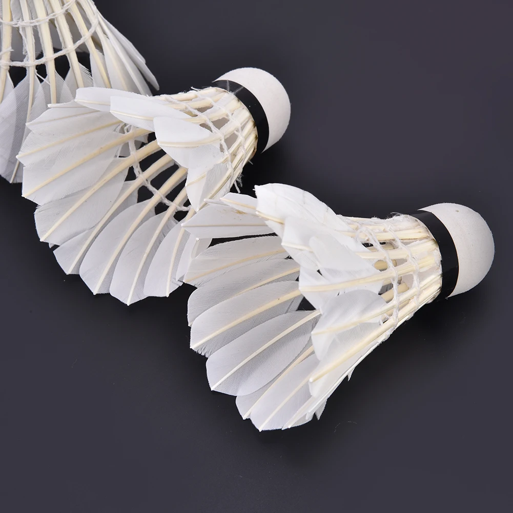 3Pcs Durable Badminton Shuttlecocks For Outdoor Indoor Ball Sport Training Entertainment