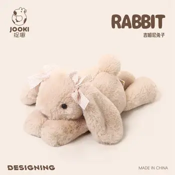 35cm New Simulated Shy Rabbit Doll Stuffed Plush Toy Cartoon Anime Cute Pillow Pillow Pillow Children's Birthday Gift Fun Doll 1