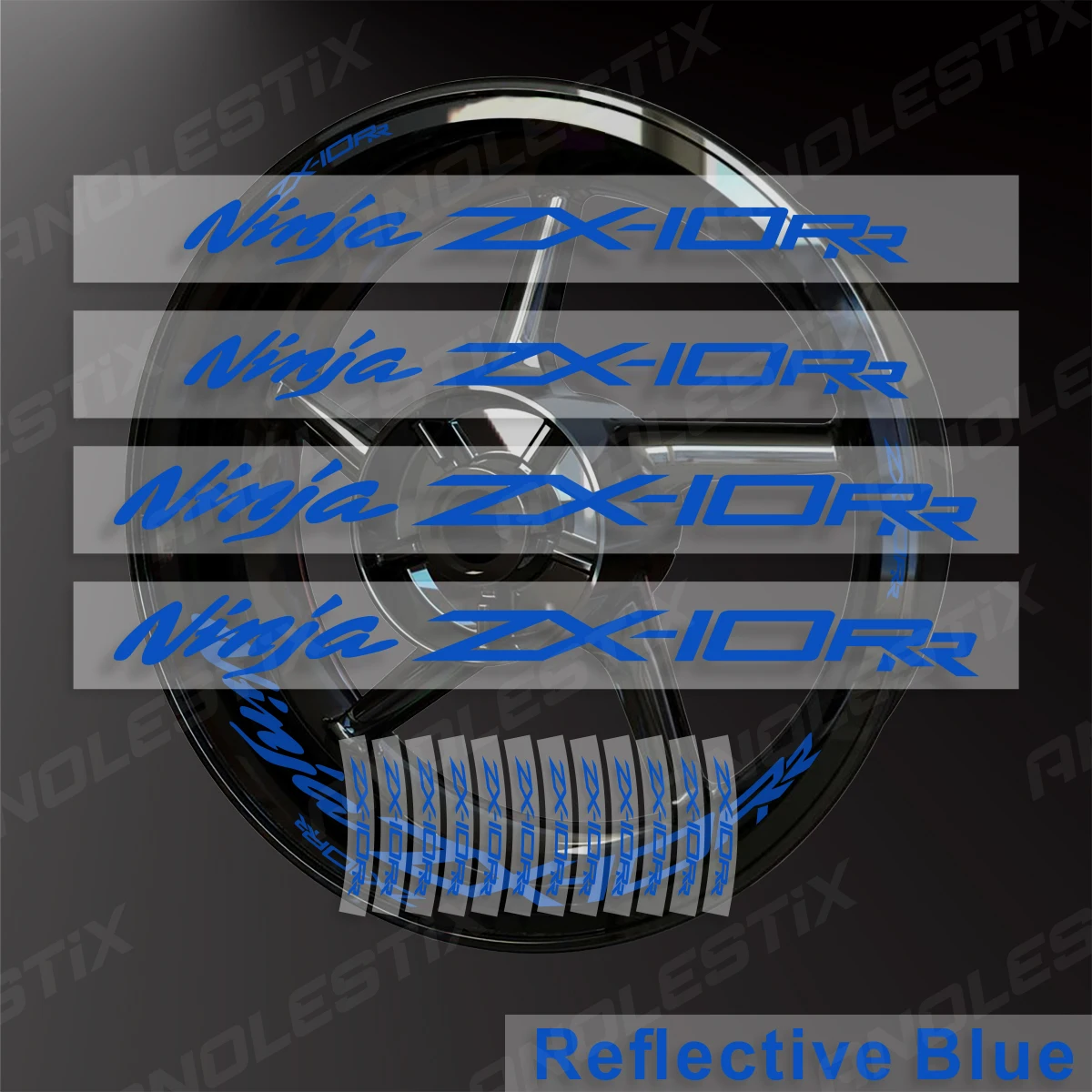 AnoleStix   ݻ ƼĿ  Į  Ʈ , ͻŰ  ZX 10RR ZX-10RR 2019 2020 2021 2022