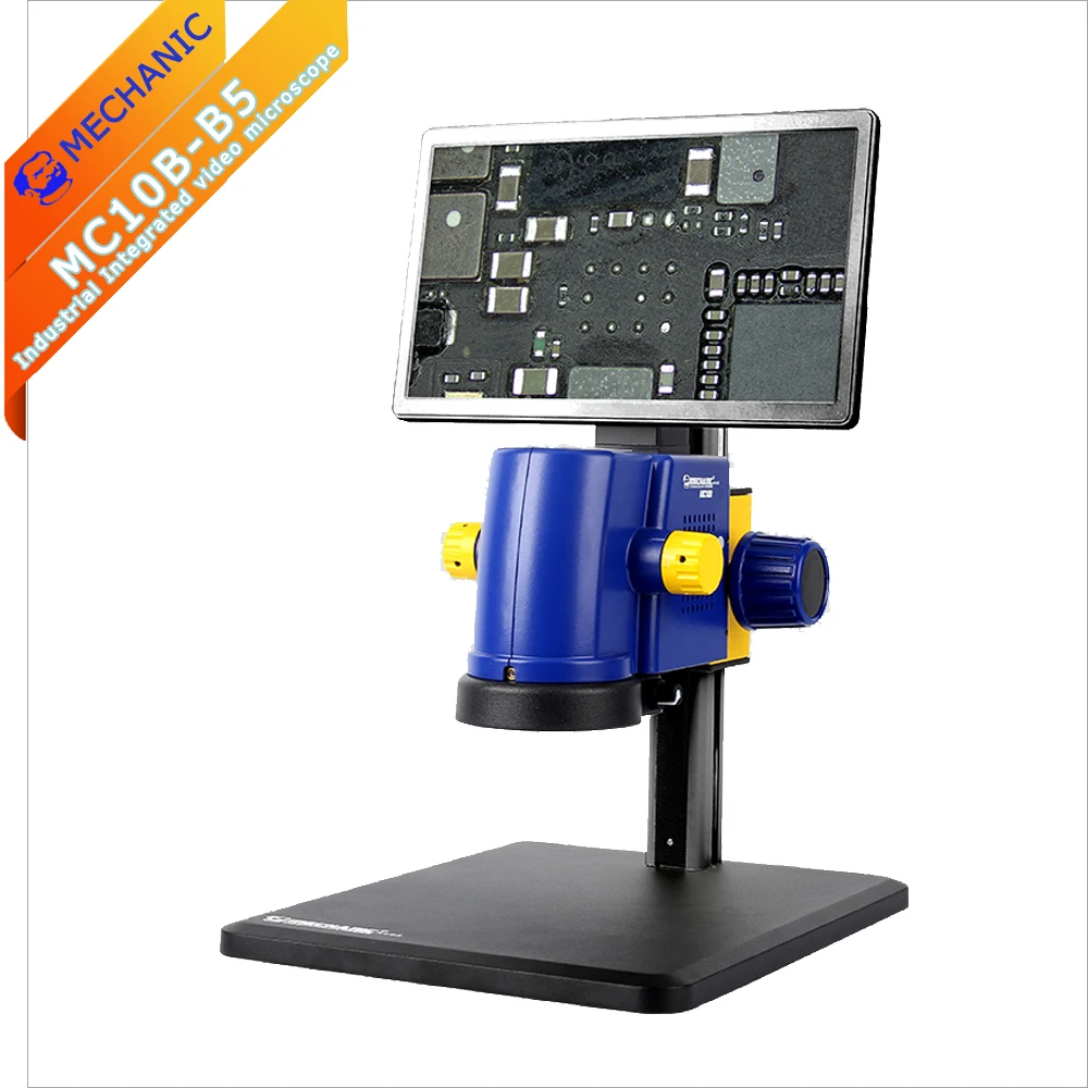 

Microscope MECHANIC MC10B-B5 Video All-In-One With Display Phone PCB Parts Assembly Video Detect Processing And Repair Platform