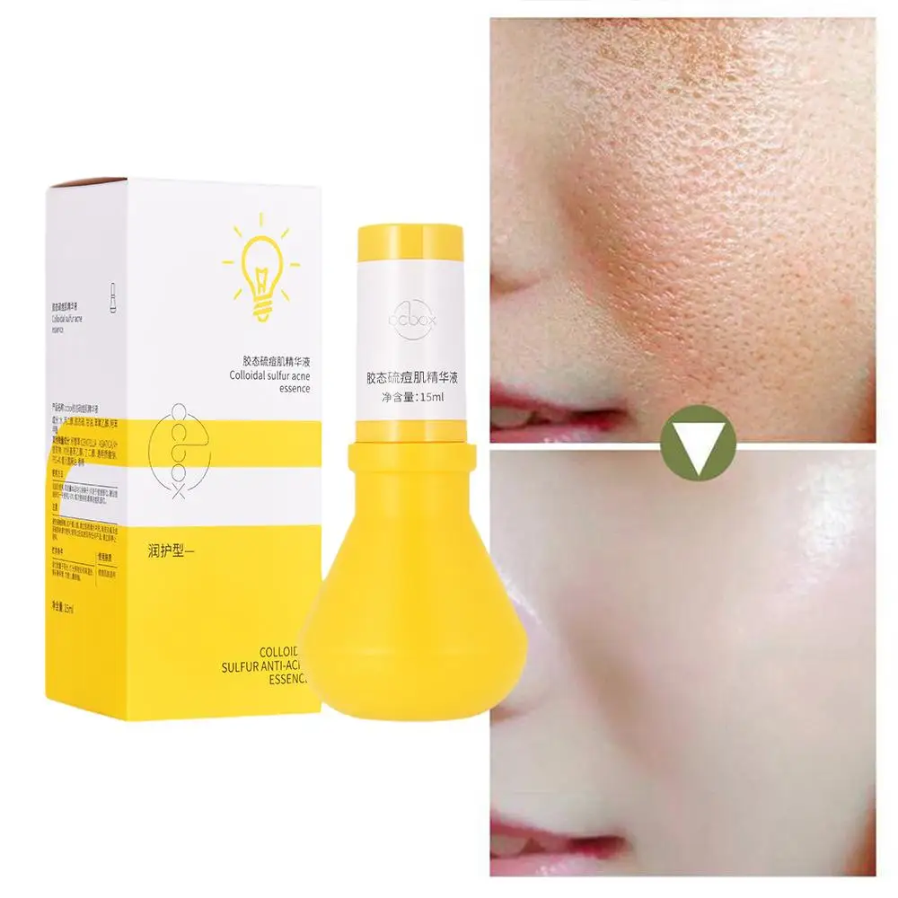 

15ml Acne Removing Essence Moisturizing Face Serum Anti Beauty Pore Skin Liquid Shrink Whiten Oil Wrinkle Control C6M5