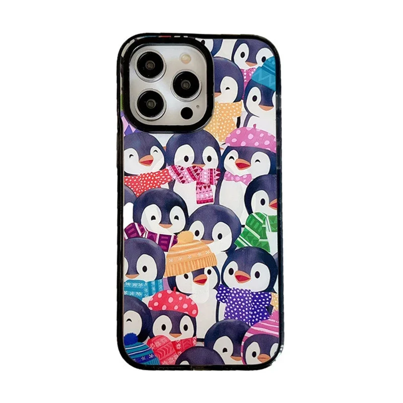 

MagSafe Acrylic Cartoon Penguin Phone Case Cover for IPhone 11 12 13 14 15 Pro Max Case for IPhone 14 Pro Max
