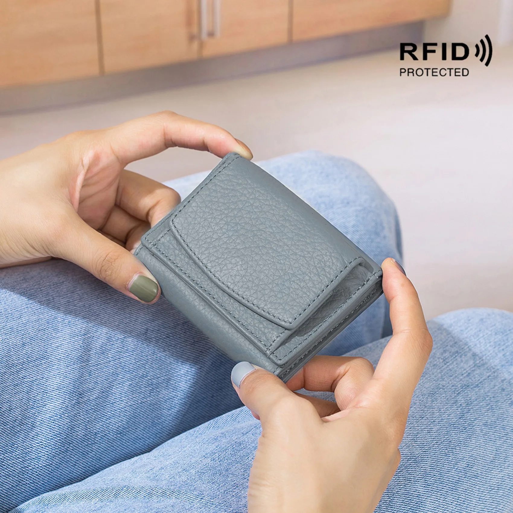 Cute Fashion PU Leather Mini Coin Purse Women Solid Color Credit Card Holder Bags Small Wallet Money Bag Purse Card Holder