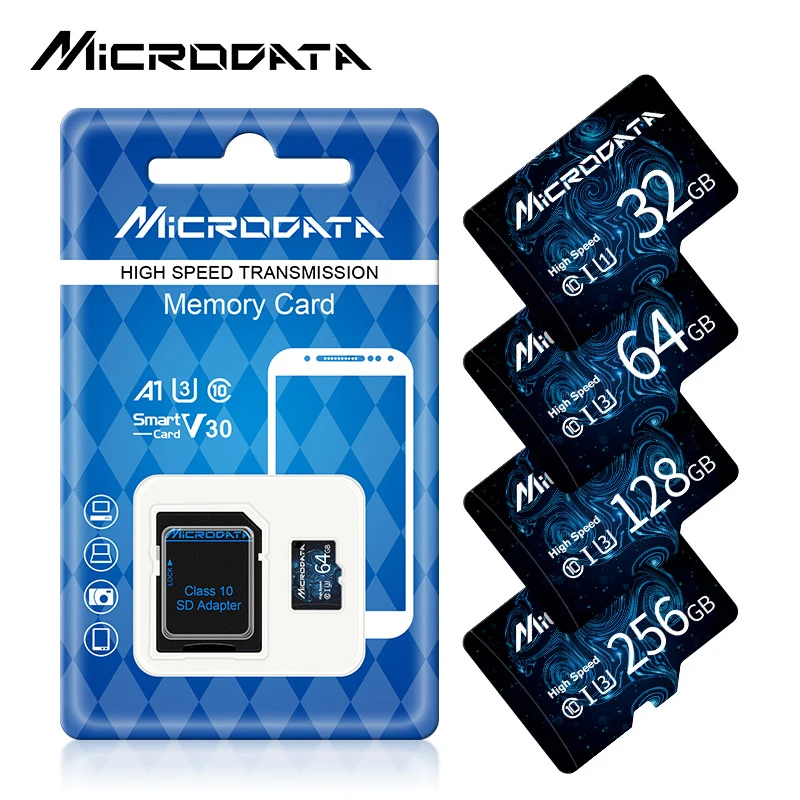 MICRODATAclass10memorycardminisdcard4GB8gb64gb128gb256gb