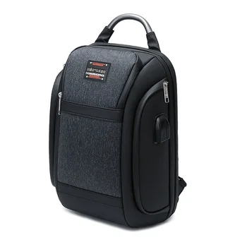 Zaino alla moda Borsa a tracolla di grande capacità Nuovo zaino nero Borsa a tracolla da lavoro da uomo con zaino per laptop con blocco password