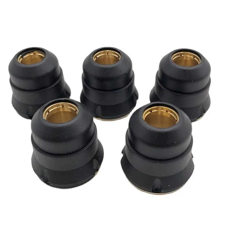 5 Pieces S25 S30 S45 CUT55 PT-40 IPT-40 PC0116 Plasma Cutter Original Out Nozzle Retaining Shield Cap