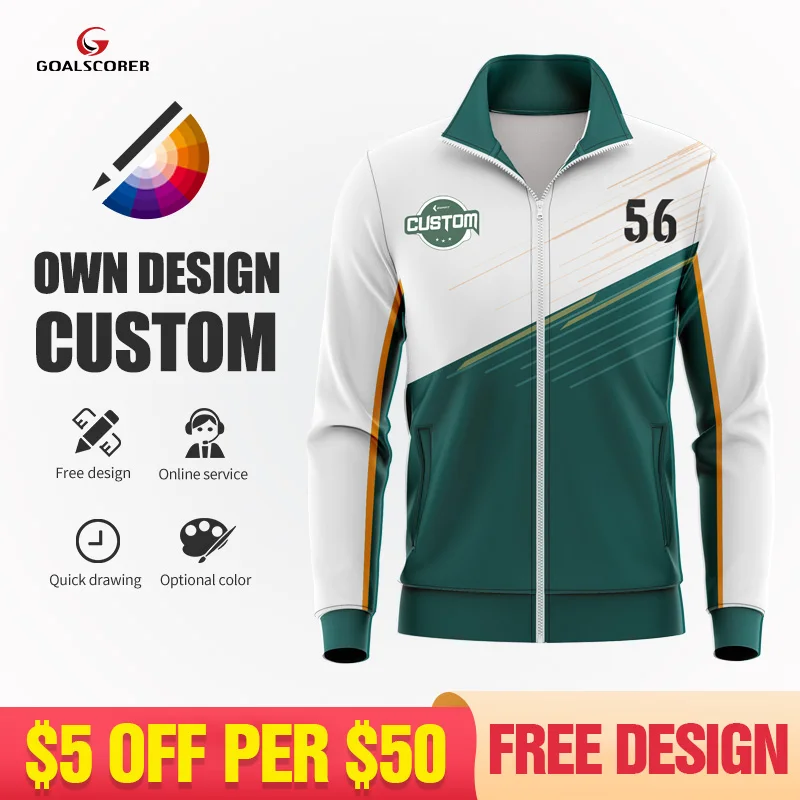 Summer Jogging Men Soccer Tracksuit Sweatshirt Polyester Men Hoodies Blank Football Tracksuit With Zipper MX907 sports suit
