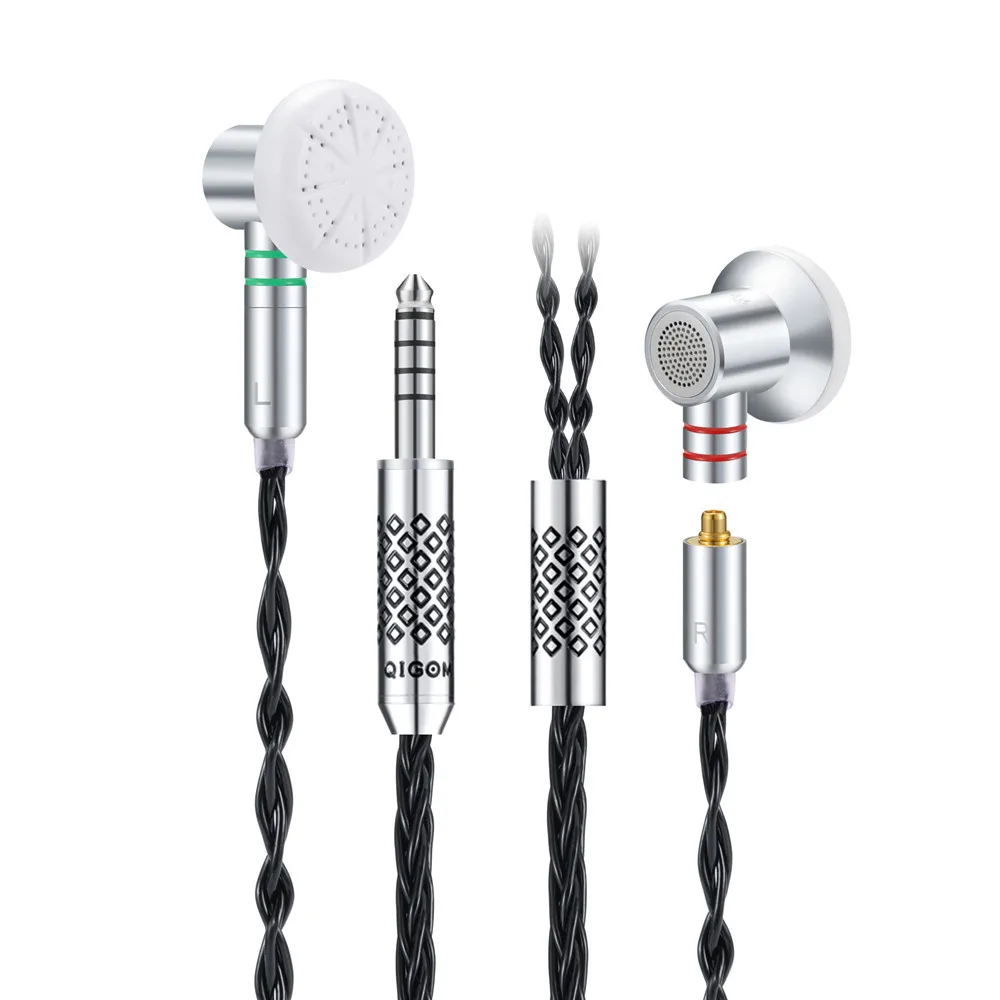 Qigom S130A 130オームでベリリウム膜ドライバ耳フラットヘッド