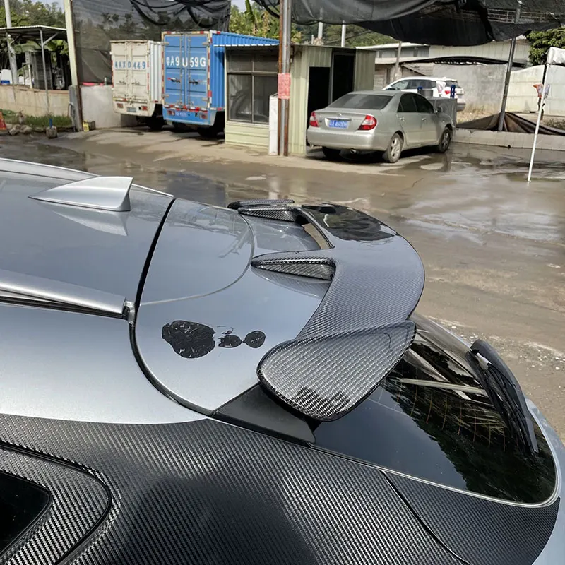 

Для Mazda CX4, спойлер на крышу, хэтчбек, седан, стиль AE, реальное углеродное волокно/искусственное волокно, заднее крыло багажника, верхнее крыло 2005 -2021