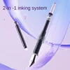 M&G MASMARCU Fountain Pen for High-grade Artistic Youth, Calligraphy Signature, Replaceable Ink Sac, beginner students 5