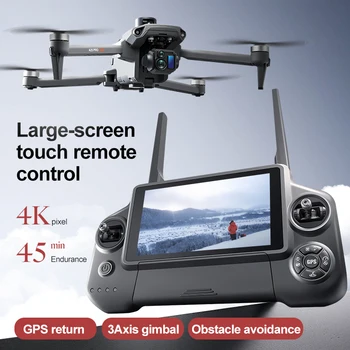 Drone di fascia alta A25PR sistema touch screen gimbal a tre assi 8k stabilizzazione meccanica a tre assi gimbal elettronico anti-vibrazione