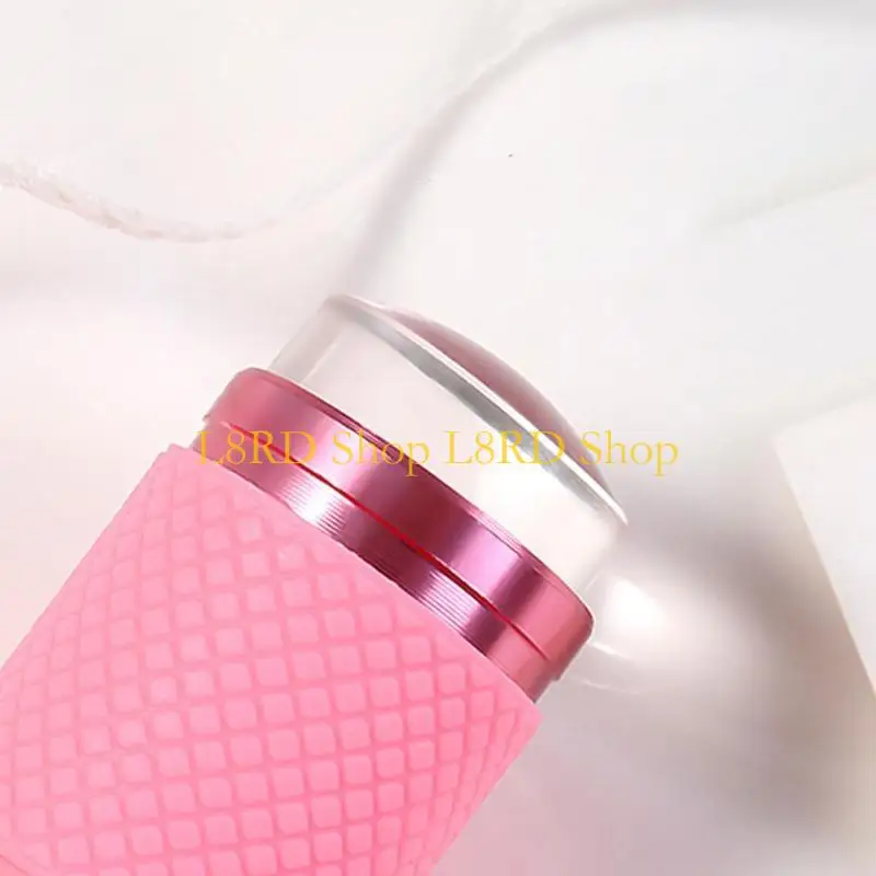 L8RD 미니 UV LED 네일 램프 프레스 소프트 실리콘 네일 프레스 램프 휴..
