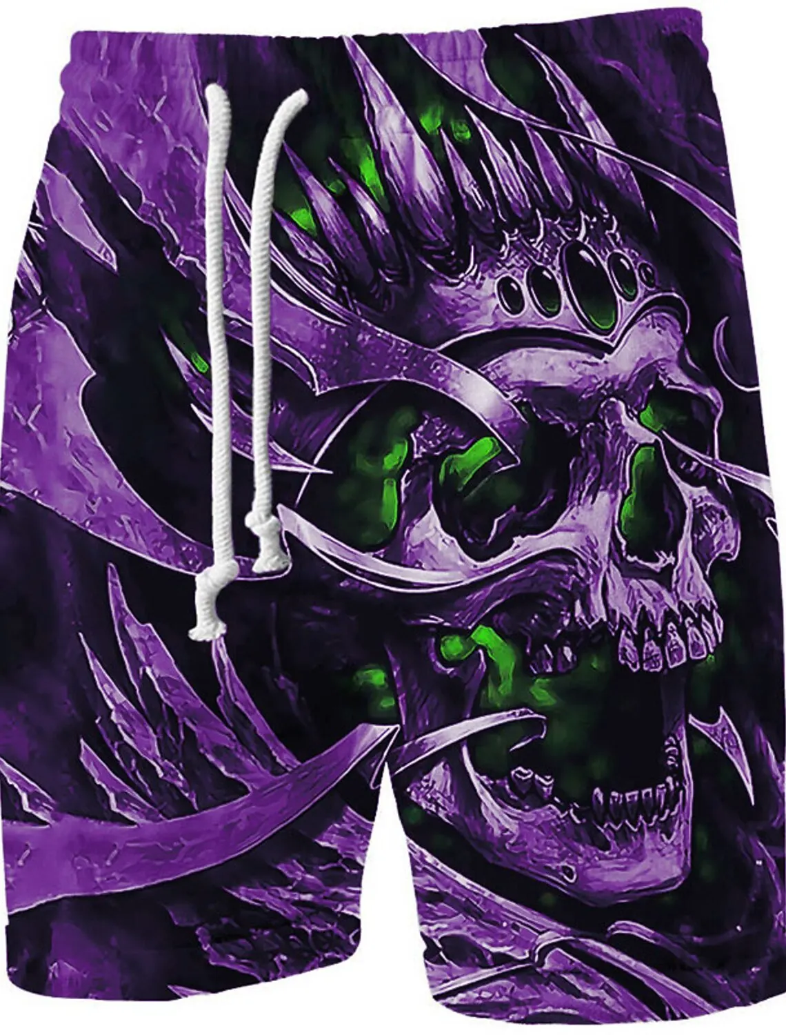 3D Print Graphic Skull Men's Board Shorts Swim Shorts Swim Trunks Summer Beach Shorts Comfort Breathable Shorts For Boys 3