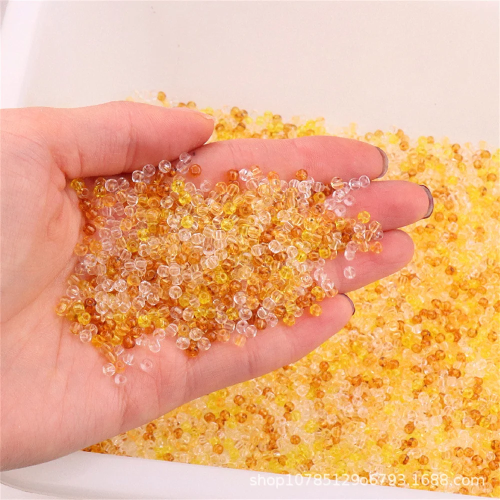 고품질 2mm3mm4mm 투명 유리 미렛 비즈 도매 DIY 쥬얼리 액세서리 수제 비즈 팔찌 액세서리