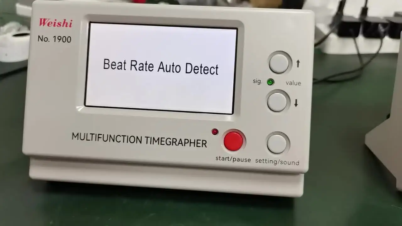 WeiShi No.1000/No.1900 Timegrapher Watch Testing Tool Watch Tester
