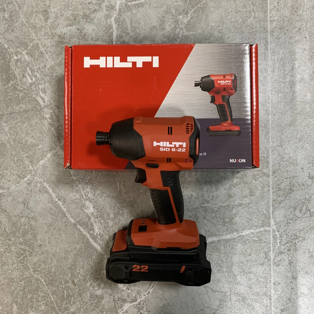 NEWSID6HILTINURON22VoltSID622BrushlessCordlessImpactDrill