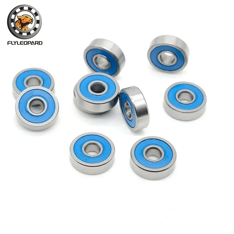 5 개/몫 686 2RS 6x13x5mm 고품질 소형 볼 베어링 686RS ABEC7 6*13*5 블루 씰 모델 베어링 RC 베어링