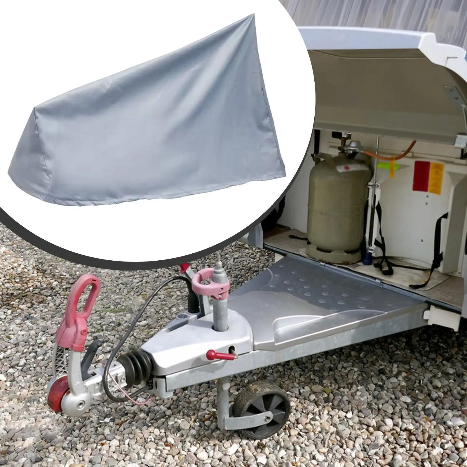 Trailer Hitch Lock Cover Campers Hitch Cover Jack Protective for Outdoor Long Road Essentials Hiking Trip Towing Hitch