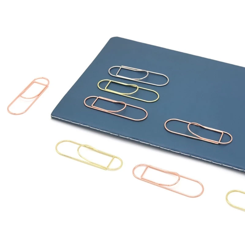 Paper Clips 10Pcs/pack Paper Clips Paper Fix Clips Pen Holder Notebook Pen Holder Book Pin for Notebook Journal Document