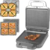 Panini Grill Press Breakfast Sandwich Maker 3 in 1, Electric Griddle Panini Press, Grilled Cheese Maker, Sandwichera Electrica 1