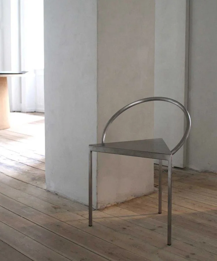 Description Picture 6 of itemNordic Dining Chair Kitchen Furniture Creative Designer Chair Minimalist Single Back Dining Chairs Creative Breakfast Model Room