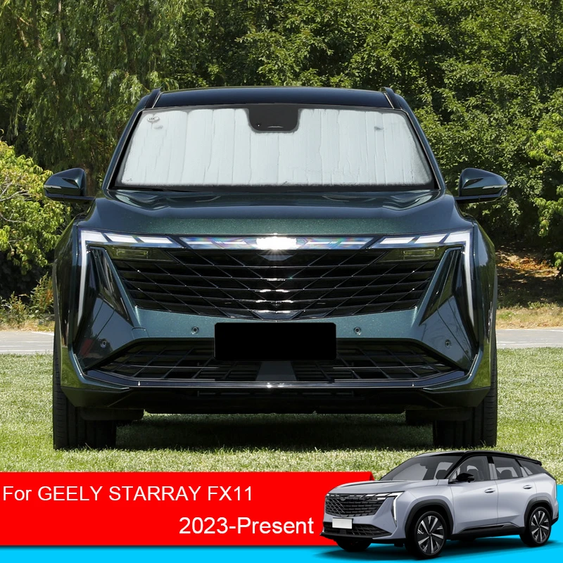 For GEELY STARRAY FX11 -PRESENT Car Sunshades UV Protection Cover Side Window Curtain Sun Shade Visor Mat Windshield