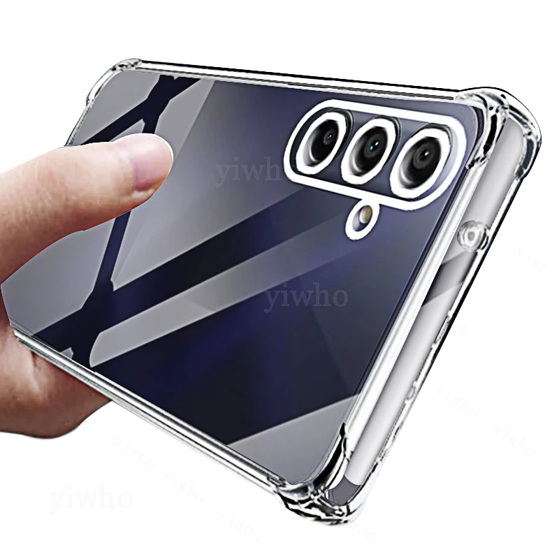 Luxury Clear Shockproof Phone Case - Transparent Protective Cover