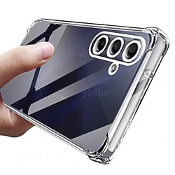 Luxury Clear Shockproof Phone Case - Transparent Protective Cover - samsung A25 4G