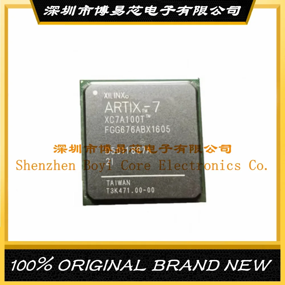 XC7A100T-2FGG676I Packaged BGA-676 new original genuine programmable logic device (CPLD/FPGA) IC chip xc6slx45 3fgg484c packaged bga 484 new original genuine programmable logic device cpld fpga ic chip