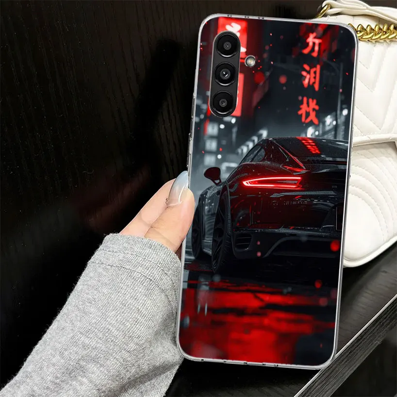 Dynamic Sports Car-Inspired Phone Case Cover