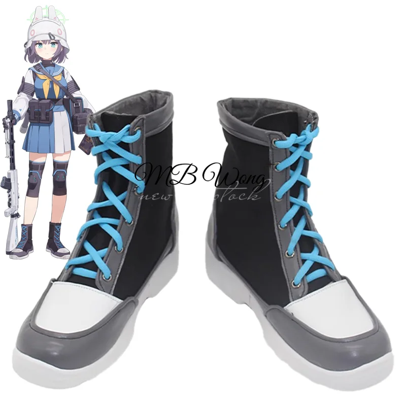 

Game Blue Archive Sorai Saki Cosplay Shoes Boots Halo Role Play Halloween Carnival Christmas Party Outfit Prop Custom Made