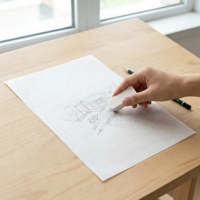 A4 Tracing Paper 100 Sheets Transparent Copy Paper For Hard Pen Calligraphy Practice Handwriting Learning Art Sketch Stationery - 4