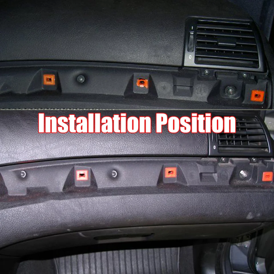 15 St Armaturenbrett Zierleiste Klemme Clips Für BMW E46 E65 E66
