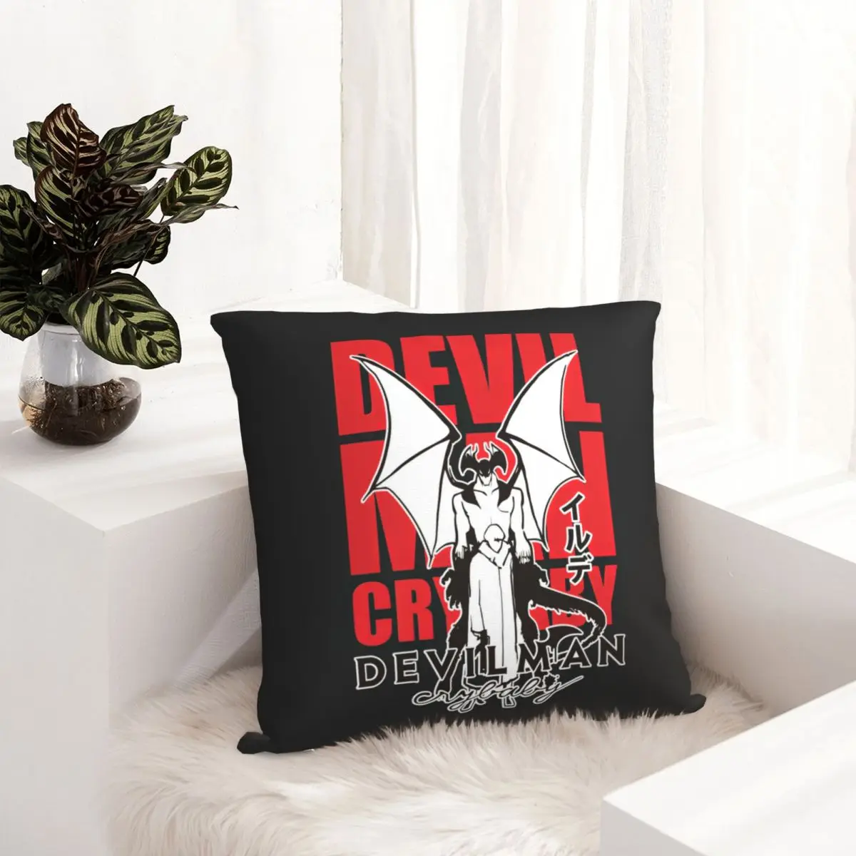 

Devilman Crybaby pillowcase printed cushion cover sofa waist pillow pillow cover