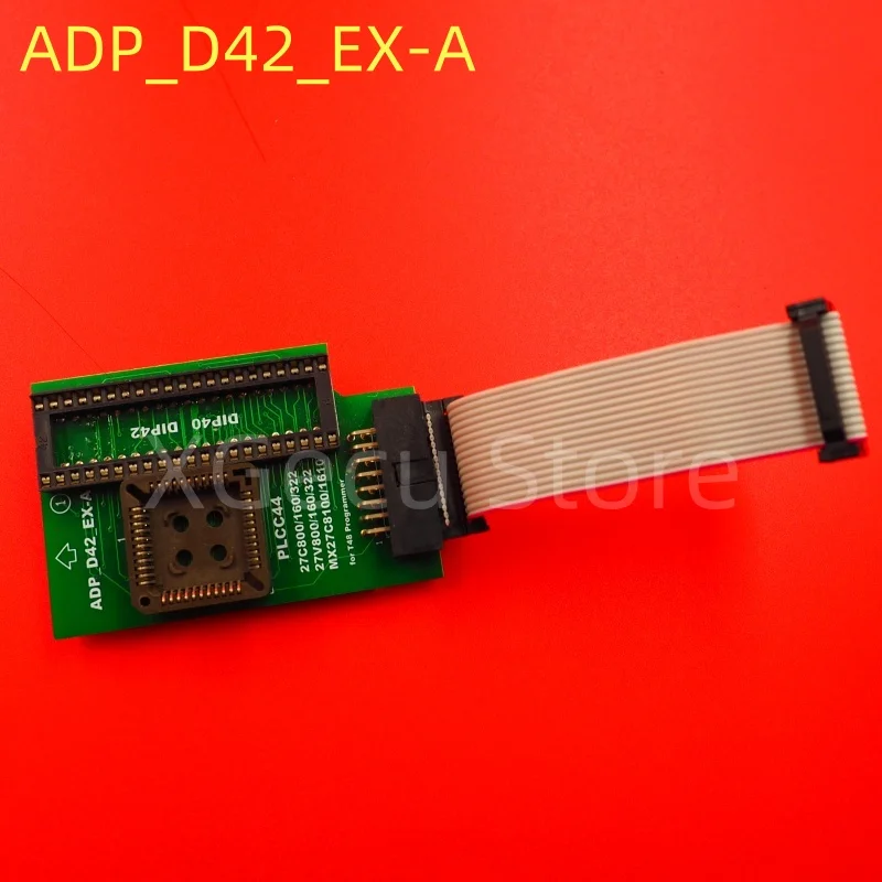 XGecu ADP_D42_EX-A 어댑터/PLCC44 DIP42 27Cxxx 27Vxxx EEPROM용 소켓은 (TL866-3G) 프로그래머에만 사용됩니다.