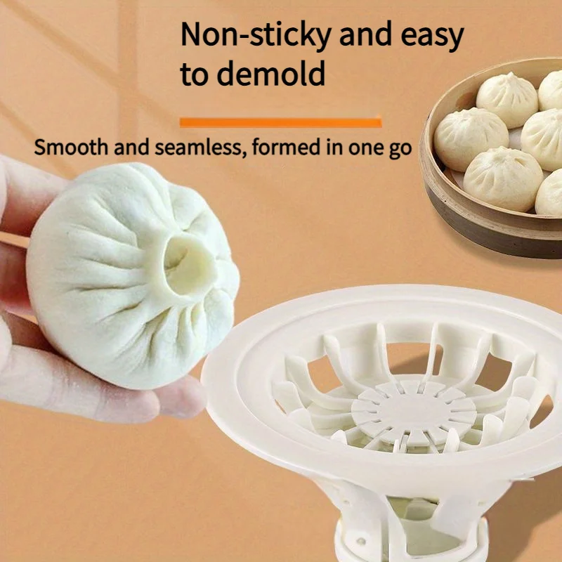 Dumpling Maker Easy-Release Non-Stick Food Grade ABS Kitchen Gadget for Dumplings and Baozi
