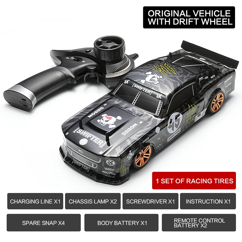 Voiture télécommandée professionnelle Drift RC pour enfants, version 2.4G,  course à grande vitesse, modèle de charge antichoc, jouets pour enfants,  1:18 - AliExpress