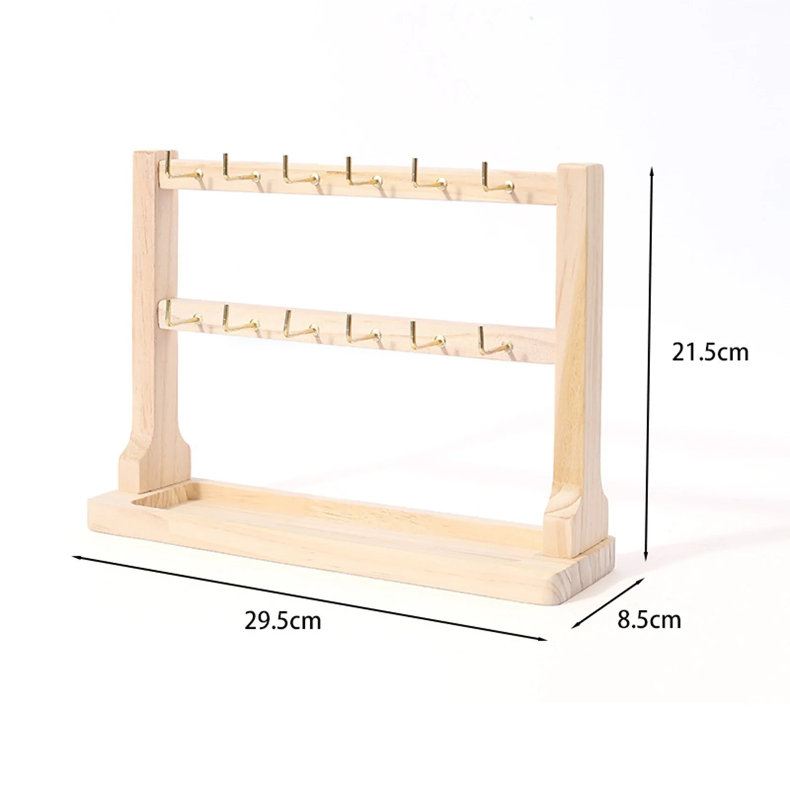Exhibidor Joyas De Madera Soportes De Exhibición De Pendientes Para Vender,  Estante De Exhibición Expositor Para Pendientes Madera, image size:1600x1600