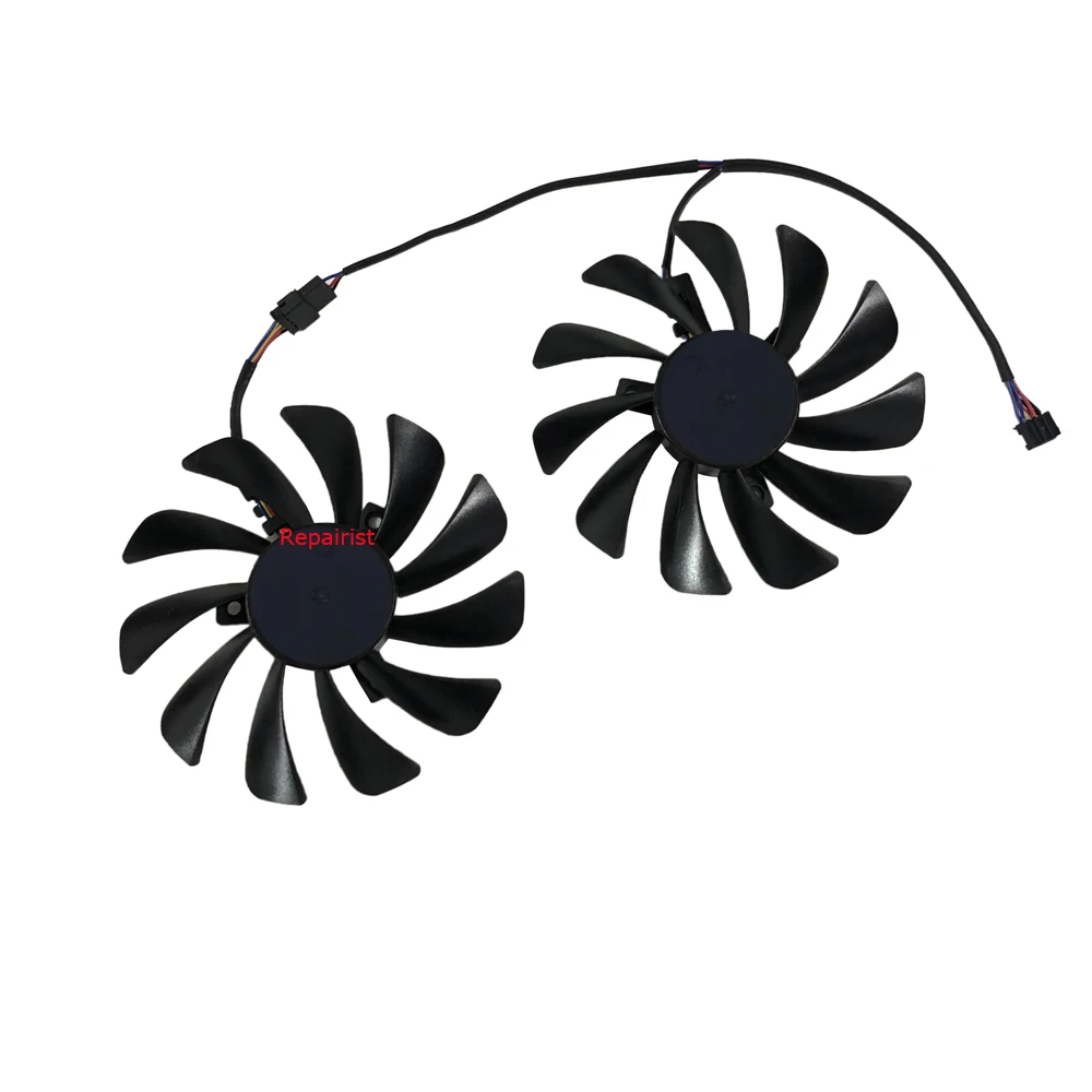 

2Pcs/Set,95mm Diameter Size,CF1010U12S,VGA Cooler,GPU Video Card Fan,For SZSJKJ RX 5600 XT RX5600XT 6GB GDDR6